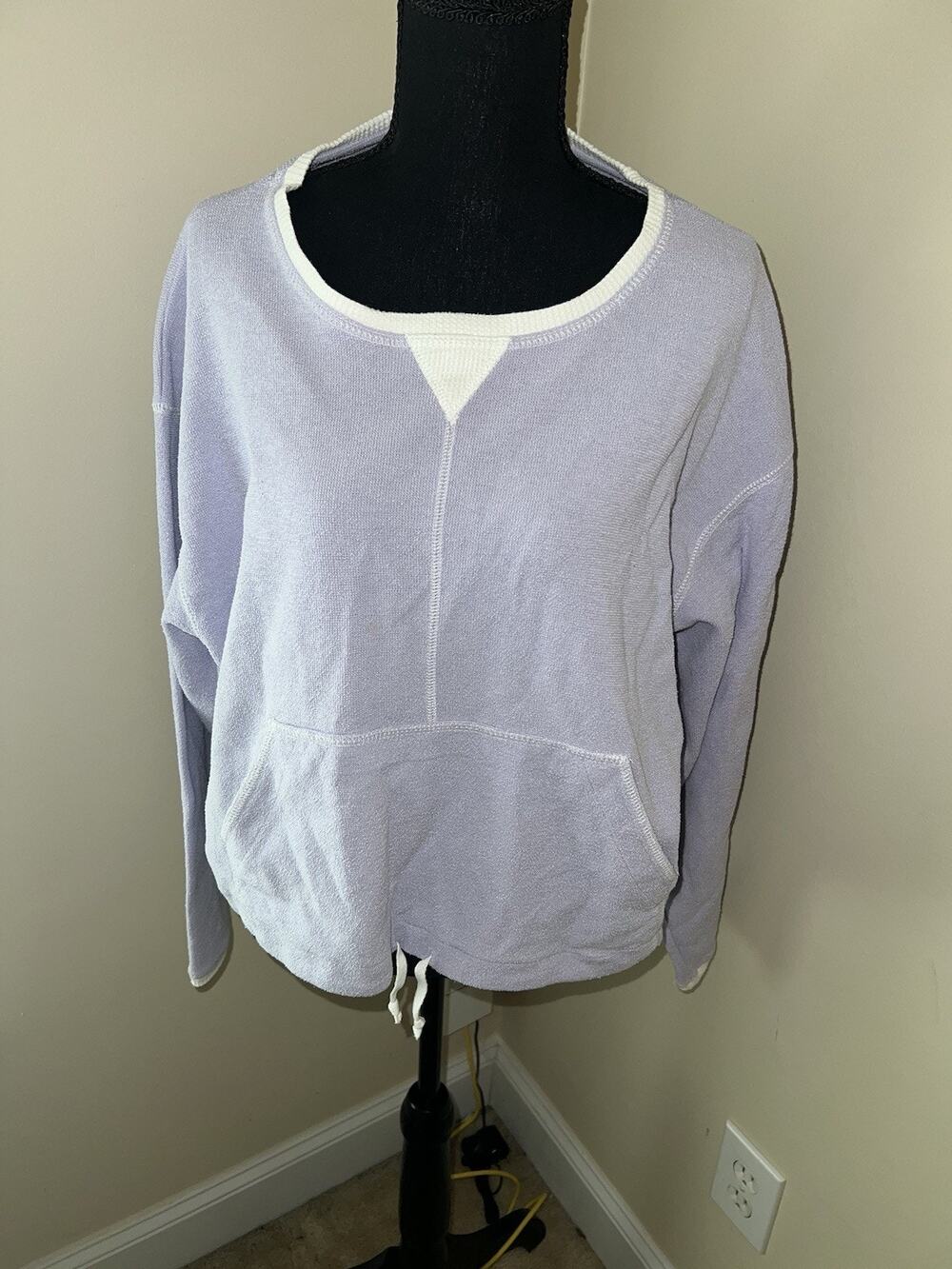Vintage Arizona Jean Co. Y2K Sweater Purple Extra Large USA Sweatshirt 90s Towel